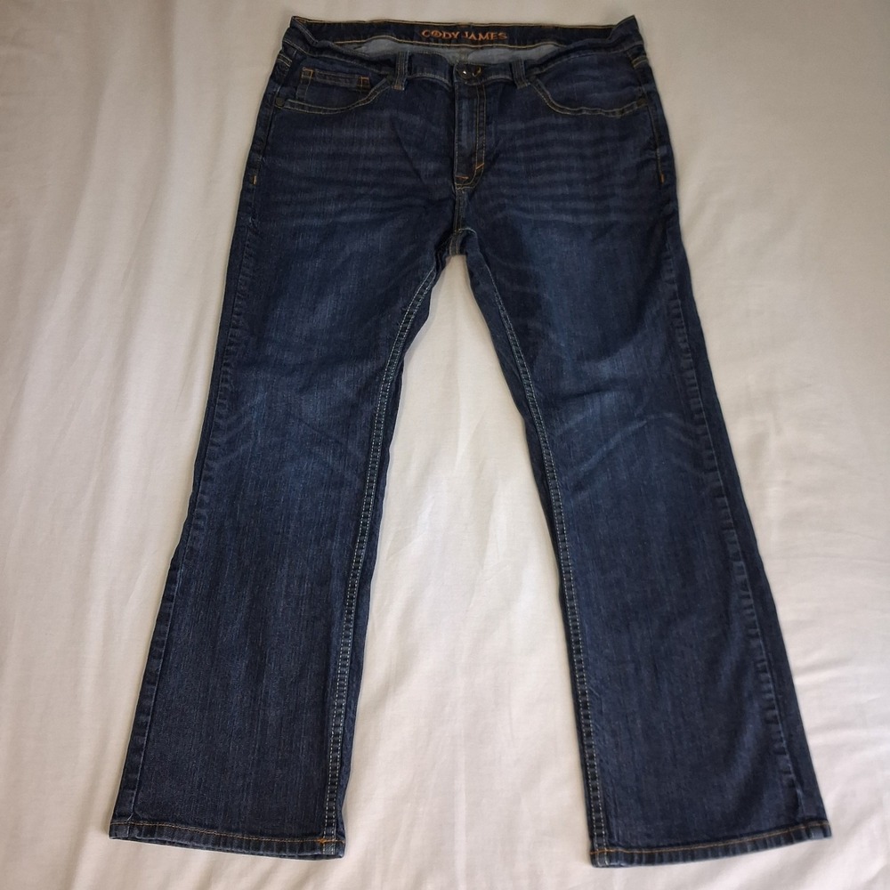 Cody James Jeans Mens Actual 38x30 Western Rodeo Cowboy Stretch Denim Straight